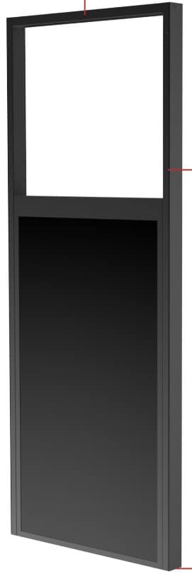 PEERLESS-AV SMARTMOUNT CEILING MOUNT DS-OM46ND-CEIL - SUPPORT - POUR ÉCRAN LCD - NOIR MAT - TAILLE D'ÉCRAN : 46" - MONTABLE AU PLAFOND - POUR SAMSUNG OM46N-D