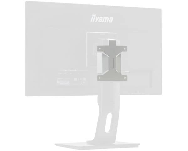 IIYAMA - COMPOSANT DE MONTAGE (SUPPORT DE MONTAGE VESA) - POUR MINI PC - NOIR - INTERFACE DE MONTAGE : 100 X 100 MM - MONITEUR