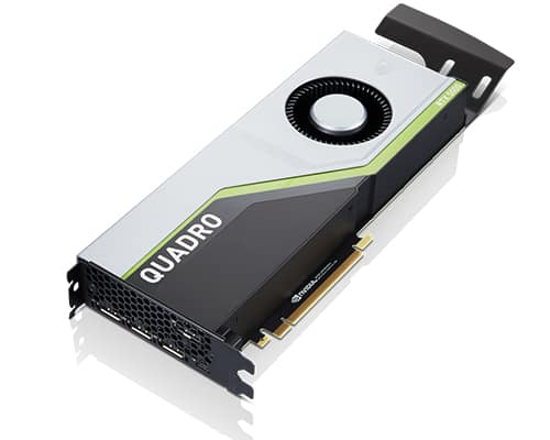 NVIDIA QUADRO - CARTE GRAPHIQUE - QUADRO RTX 5000 - 16 GO GDDR6 - PCIE 3.0 X16 - 4 X DISPLAYPORT, USB-C - POUR THINKCENTRE M75T GEN 2, THINKSTATION P520, P620, P720, P920