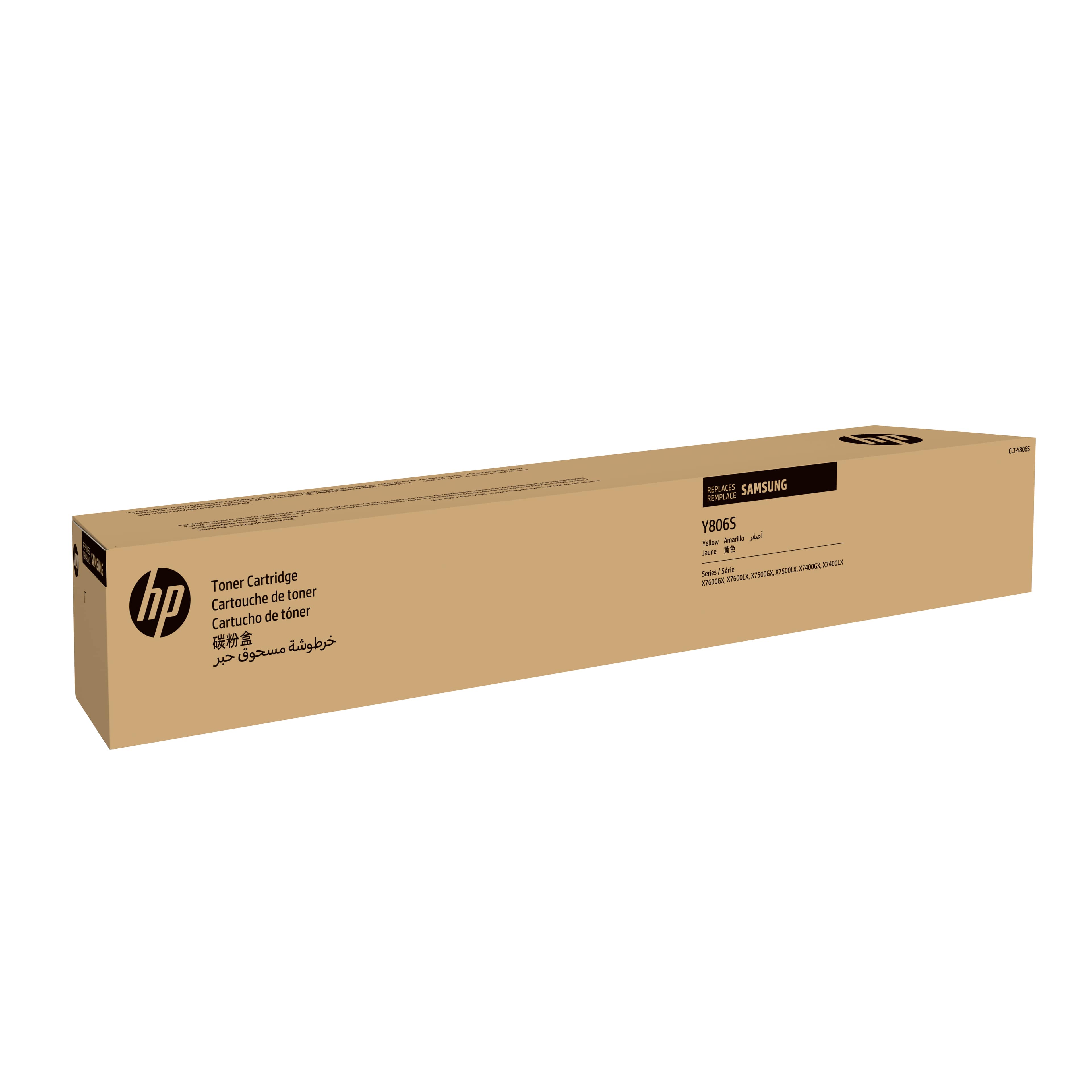 HP CLT-Y806S - JAUNE - ORIGINAL - CARTOUCHE DE TONER (SS728A) - POUR SAMSUNG SL-K703, SL-X703, SL-X706, MULTIXPRESS SL-X704, SL-X7400, SL-X7500, SL-X7600