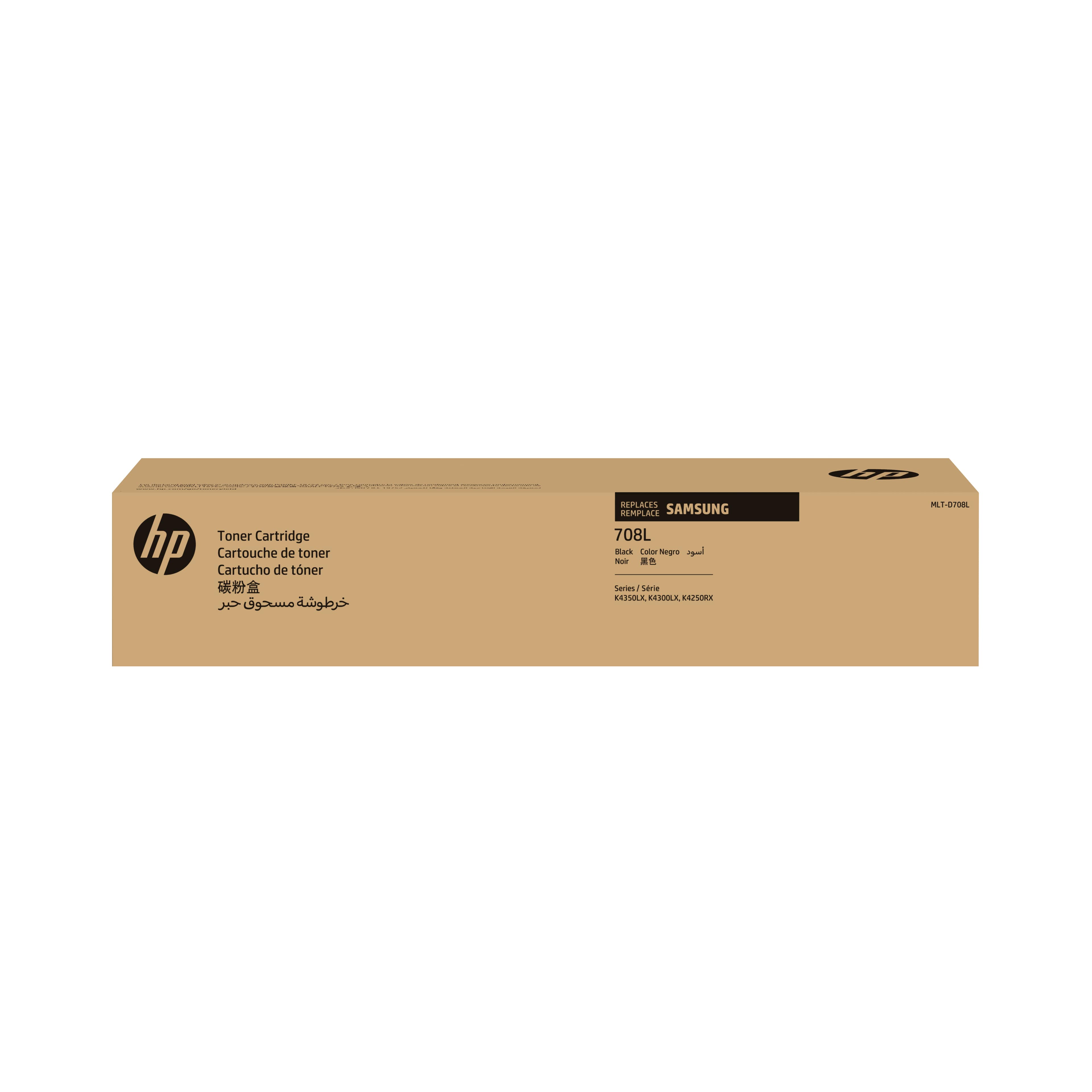 HP MLT-D708L - À RENDEMENT ÉLEVÉ - NOIR - ORIGINAL - CARTOUCHE DE TONER (SS782A) - POUR MULTIXPRESS SL-K401LX, SL-K4250LX, SL-K4250RX, SL-K4300LX, SL-K4350LX