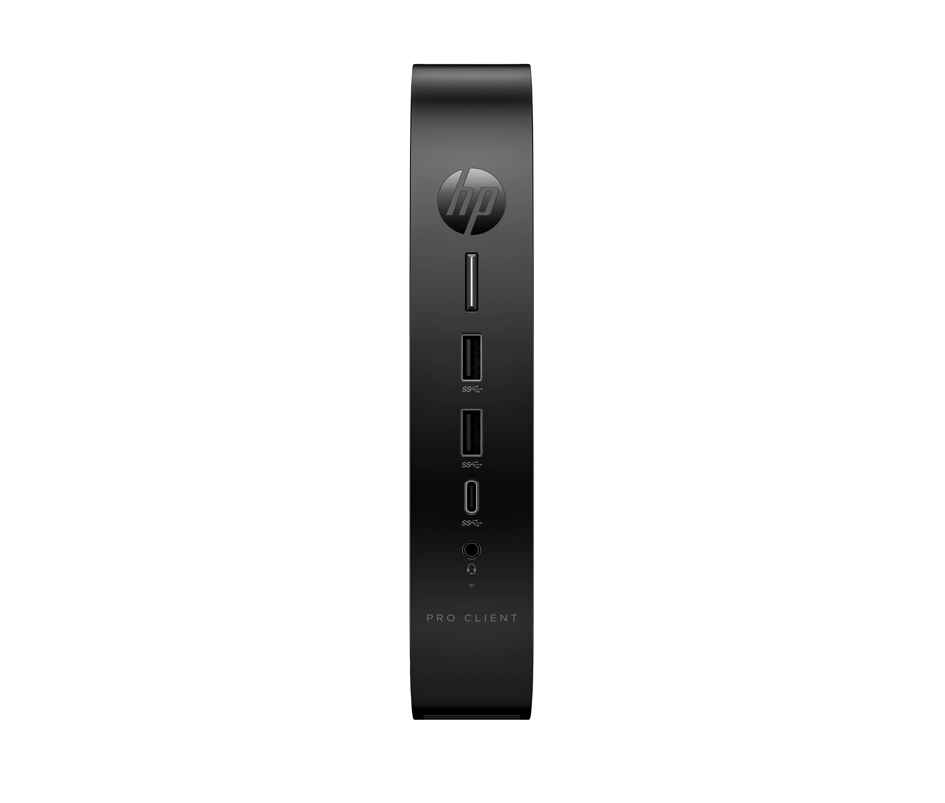 HP PRO T550 - CLIENT LÉGER - USFF 1 X CELERON J6412 / JUSQU'À 2.6 GHZ - RAM 4 GO - FLASH 32 GO - EMMC - UHD GRAPHICS - GIGABIT ETHERNET, BLUETOOTH 5.2, IEEE 802.11AX (WI-FI 6) - IGEL OS - MONITEUR : AUCUN - CLAVIER : FRANÇAIS