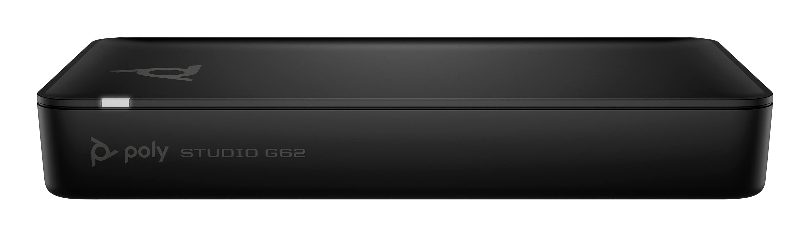 HP POLY STUDIO G62 - SANS CORDON D'ALIMENTATION - SYSTÈME DE VIDÉOCONFÉRENCE - CERTIFIÉ POUR MICROSOFT TEAMS, CERTIFIÉ POUR LA VIDÉO MULTIPLE - NOIR - CONFORMITÉ TAA - AVEC POE+ ADAPTER - POWER ADAPTER INCLUDED