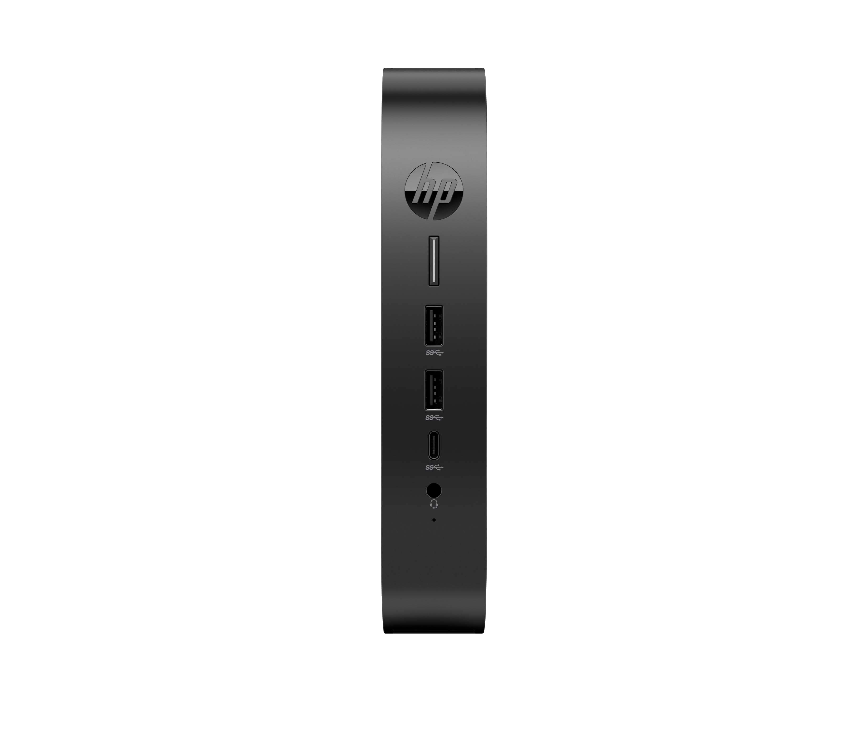 HP ELITE T655 - CLIENT LÉGER - SFF 1 X RYZEN EMBEDDED R2314 / JUSQU'À 3.5 GHZ - RAM 8 GO - FLASH 32 GO - EMMC - RADEON GRAPHICS - GIGABIT ETHERNET, BLUETOOTH 5.2, IEEE 802.11AX (WI-FI 6) - IGEL OS - MONITEUR : AUCUN - CLAVIER : FRANÇAIS