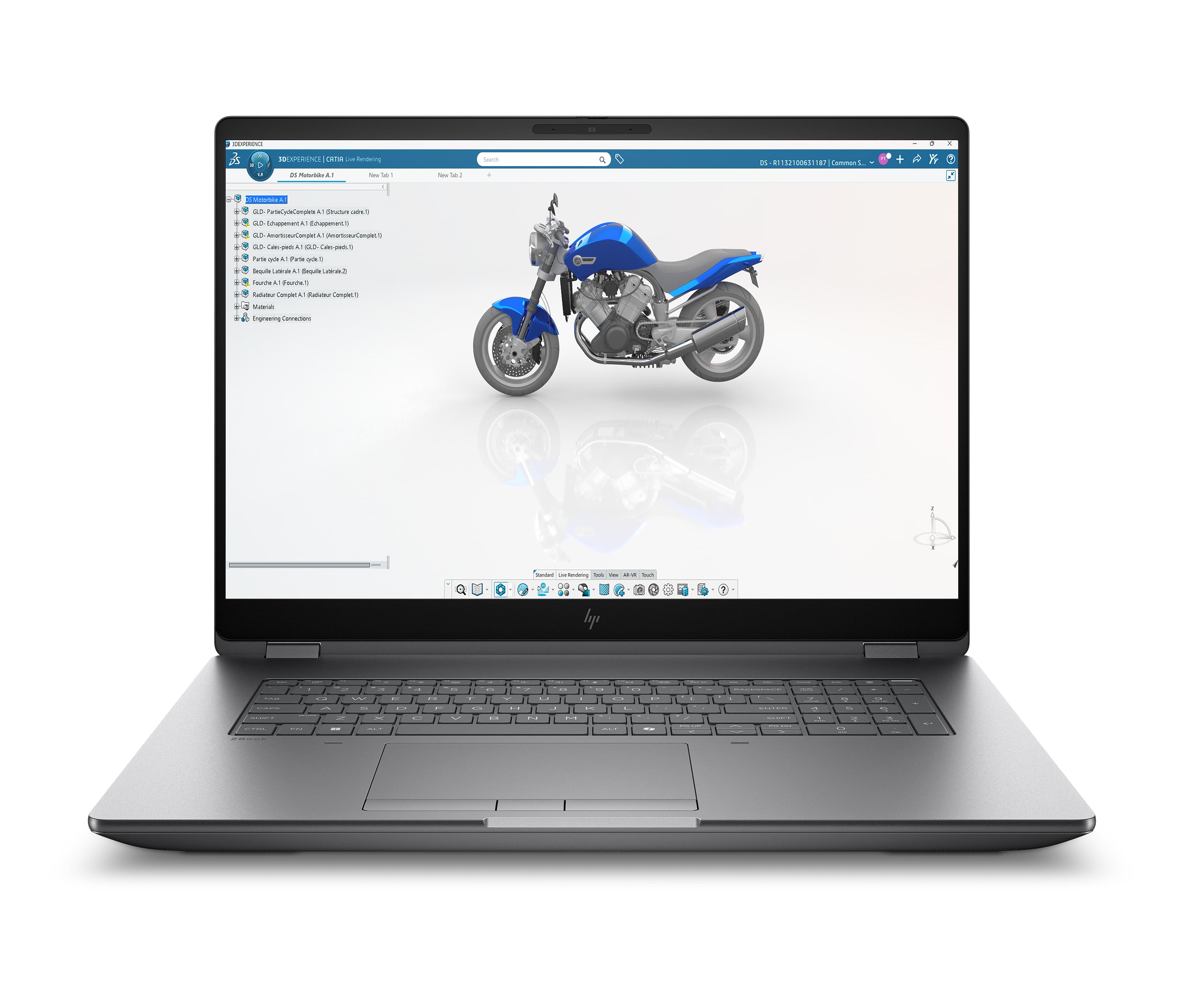 HP ZBOOK FURY G1I MOBILE WORKSTATION - AI PC, AI WORKSTATION - INTEL CORE ULTRA 7 - 255HX / JUSQU'À 5.2 GHZ - WIN 11 PRO - RTX PRO 3000 BLACKWELL - 64 GO RAM - 2 TO SSD NVME, TLC - 18" IPS 2560 X 1600 (WQXGA) @ 165 HZ - 2.5 GIGABIT ETHERNET - WI-FI 7, BLU