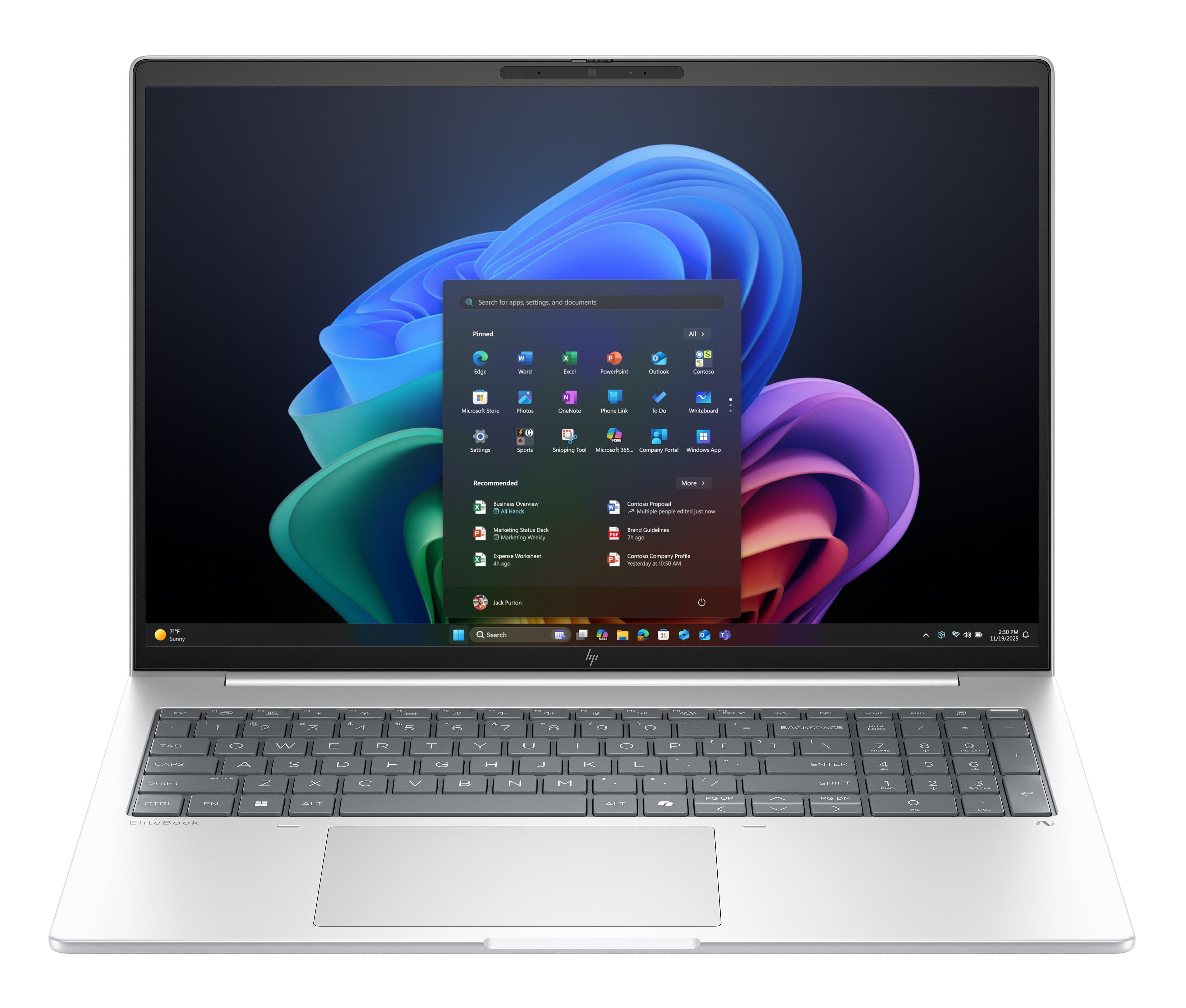 HP ELITEBOOK 8 G1I INTEL CORE ULTRA 5 226V 16P WUXGA AG LED UWVA WEBCAM 16GO LPDDR5X 512GO SSD BE+BT 3C BATT UMA W11P 1YR WRTY
