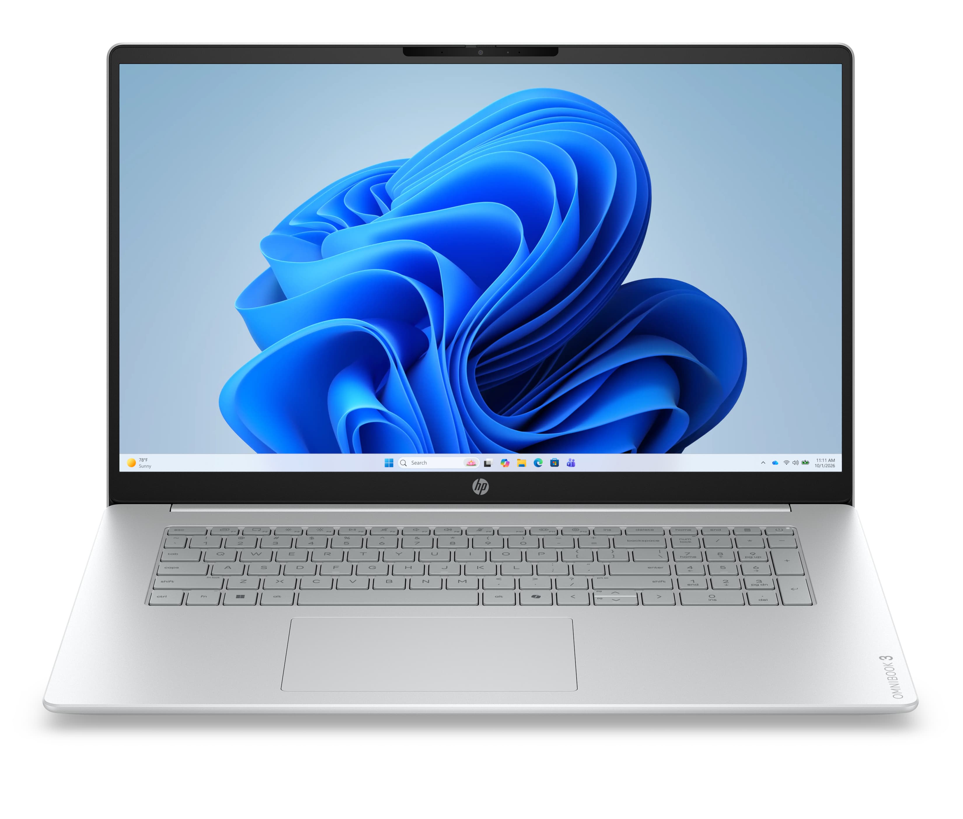 HP OMNIBOOK 3 17-DP0056NFX AMD RYZEN 5 40 17.3P FHD 8GO LPDDR5 512GO PCIE AMD RADEON 610M GRAPHICS W11H