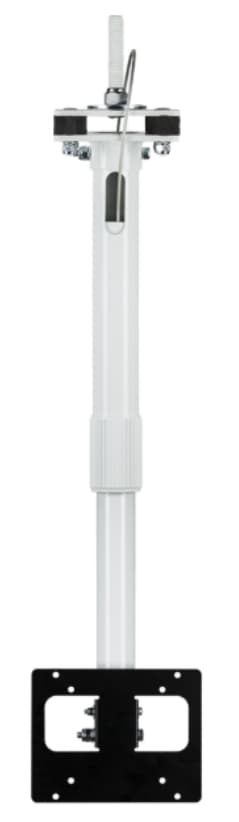BRACKET TELESCOPING ADJUSTABLE 36-66IN CEILING MOUNT VESA WHITE