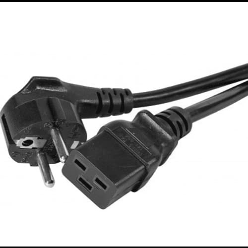 CÂBLE D'ALIMENTATION SECTEUR - IEC C19 1.8M 1.5MM²
