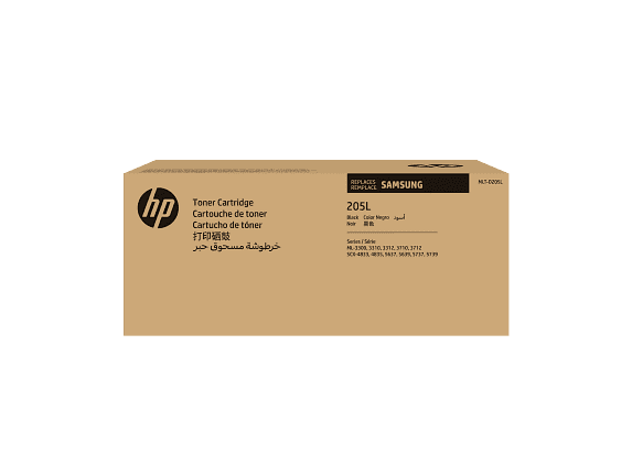 HP MLT-D205L - À RENDEMENT ÉLEVÉ - NOIR - ORIGINAL - CARTOUCHE DE TONER (SU963A) - POUR SAMSUNG ML-3300, 3310, 3312, 3700, 3710, 3712, SCX-4833, 4835, 5637, 5639, 5737, 5739