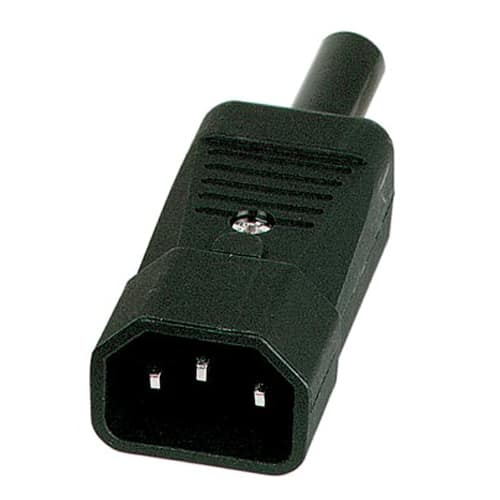 FICHE IEC-C14 MÂLE 10A À MONTER
