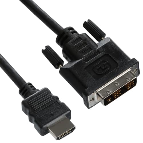 CÂBLE VIDÉO HDMI / DVI-D SINGLE LINK MÂLE 1.8M
