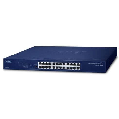 SWITCH 19" 24 PORTS GIGA