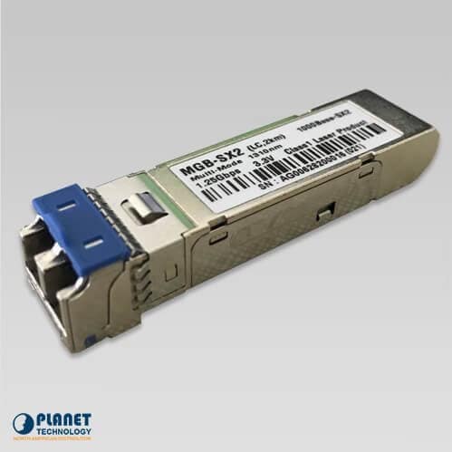 MODULE MINI GBIC GIGA MULTIMODE LC DUPLEX 2KM