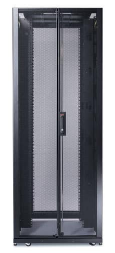 APC NETSHELTER SX ENCEINTE AVEC CÔTÉS - RACK - NOIR - 45U - 19" - CONFORMITÉ TAA