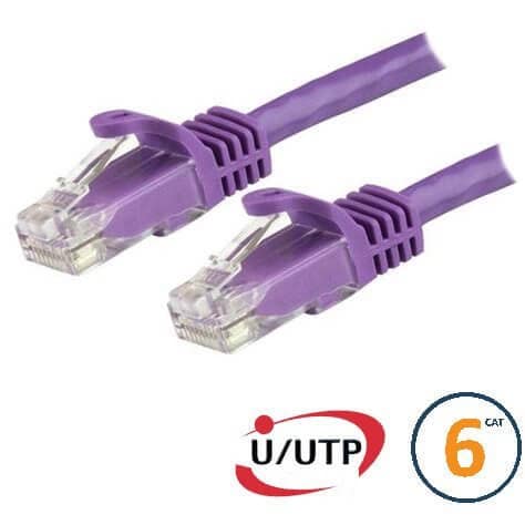 CORDON RJ45 CAT 6 U/UTP PRIMACY 2M VIOLET