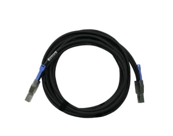 QNAP - CÂBLE EXTERNE SAS - SAS 12GBIT/S - 36 PIN 4X MINI SAS HD (SFF-8644) (M) POUR 36 PIN 4X MINI SAS HD (SFF-8644) (M) - 3 M - NOIR - POUR QNAP QXP-1620S-B3616W