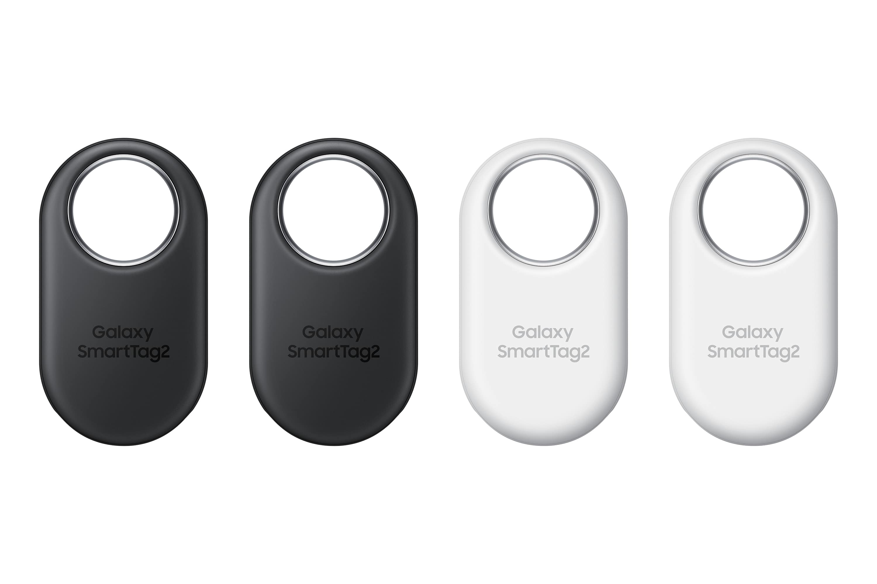 SAMSUNG GALAXY SMARTTAG2 - BALISE BLUETOOTH ANTI-PERTE POUR TÉLÉPHONE PORTABLE - BLANC, NOIR (PACK DE 4)