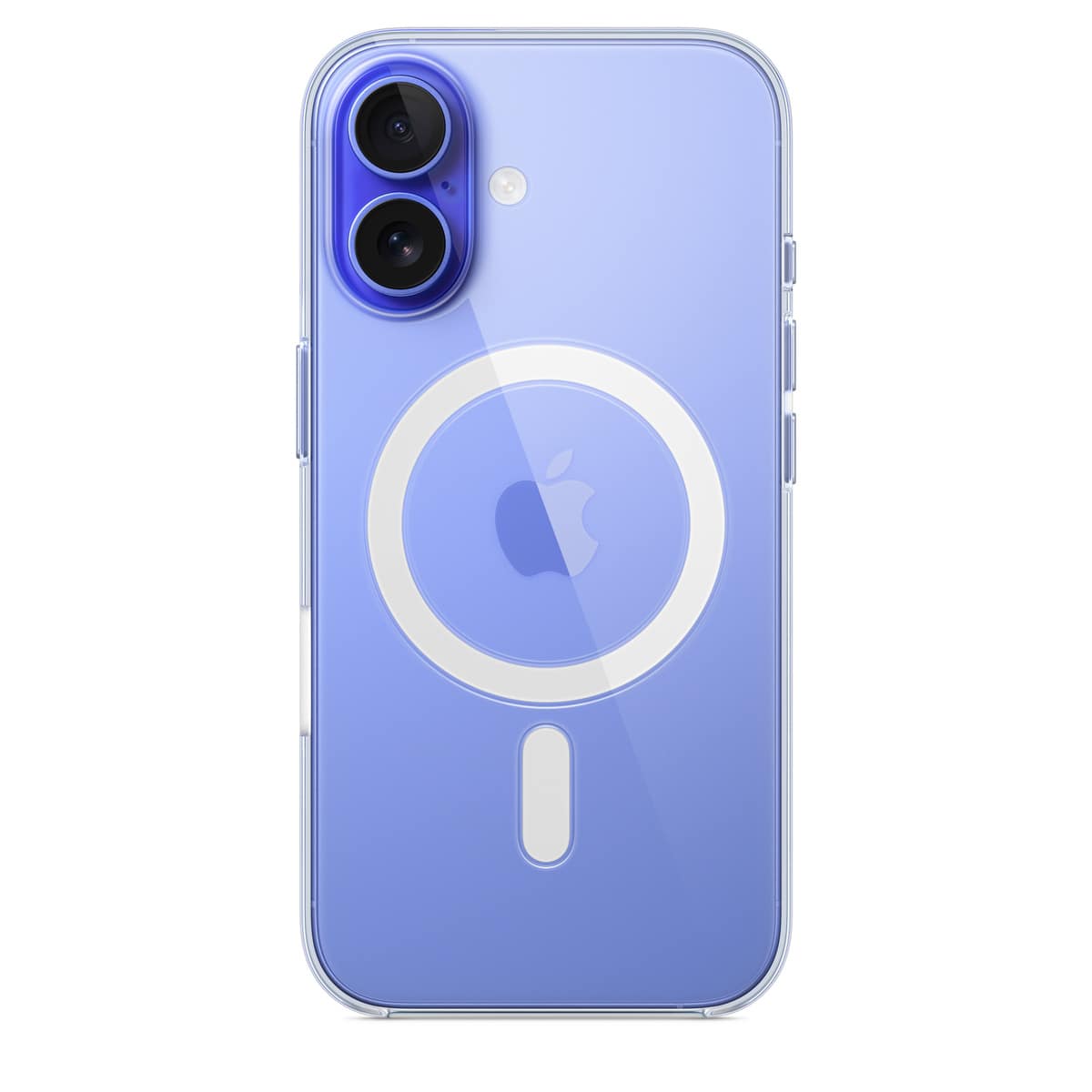 APPLE - COQUE DE PROTECTION POUR TÉLÉPHONE PORTABLE - COMPATIBILITÉ AVEC MAGSAFE - POLYCARBONATE - CLAIR - POUR IPHONE 16