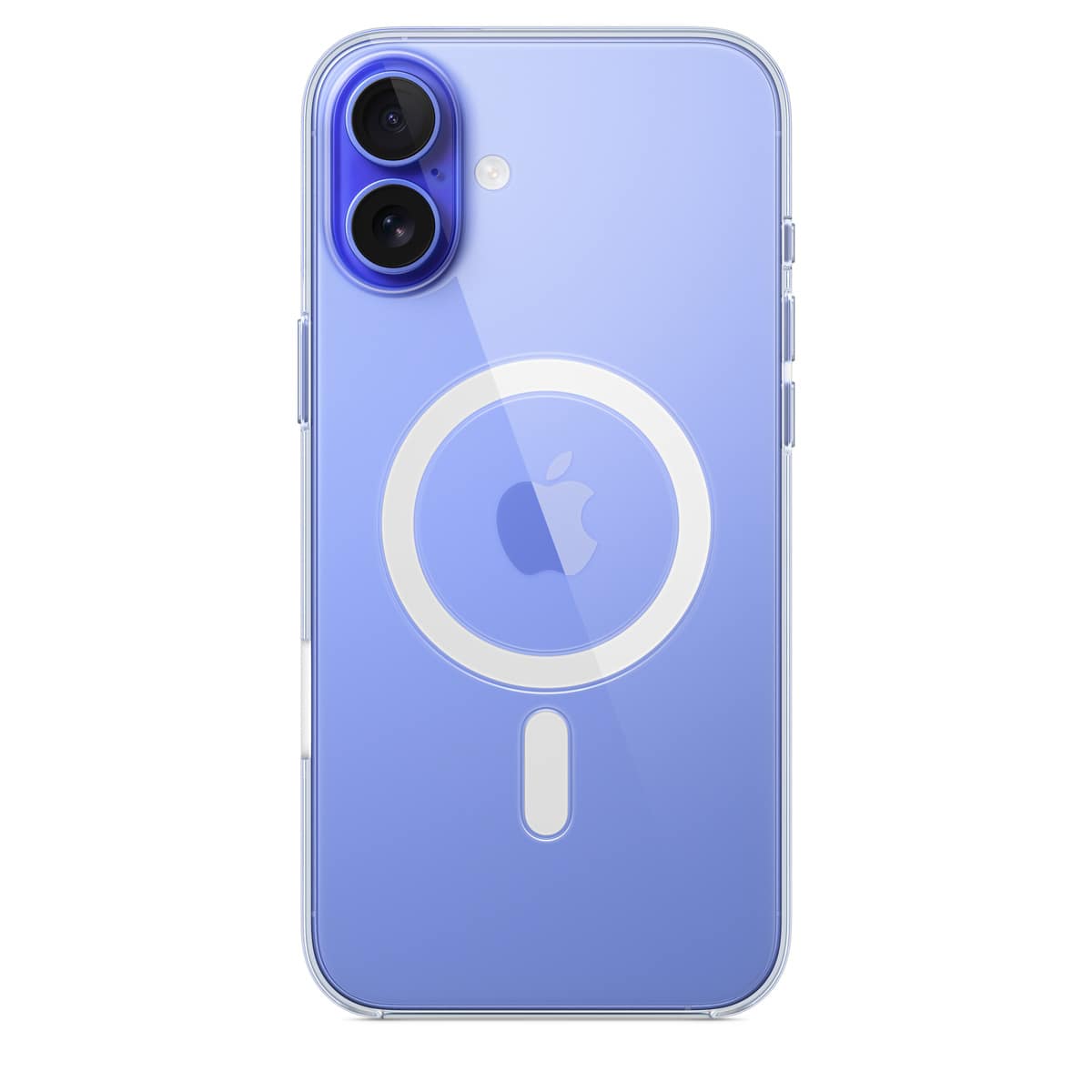 APPLE - COQUE DE PROTECTION POUR TÉLÉPHONE PORTABLE - COMPATIBILITÉ AVEC MAGSAFE - POLYCARBONATE - CLAIR - POUR IPHONE 16 PLUS