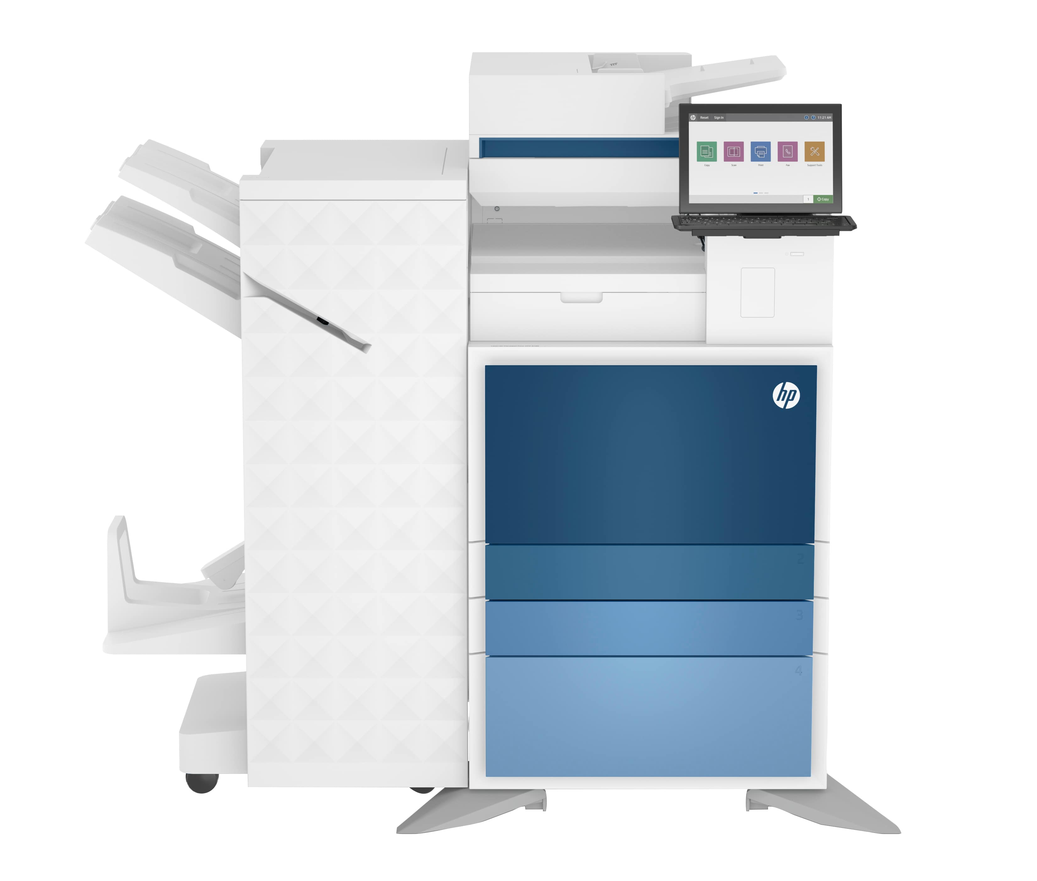 HP COLOR LASERJET MANAGED FLOW MFP E786Z - IMPRIMANTE MULTIFONCTIONS - COULEUR - LASER - A3/LEDGER (297 X 432 MM) (ORIGINAL) - A3/LEDGER (SUPPORT) - JUSQU'À 25 PPM (COPIE) - JUSQU'À 25 PPM (IMPRESSION) - 1340 FEUILLES - GIGABIT LAN, HÔTE USB 2.0, HÔTE USB