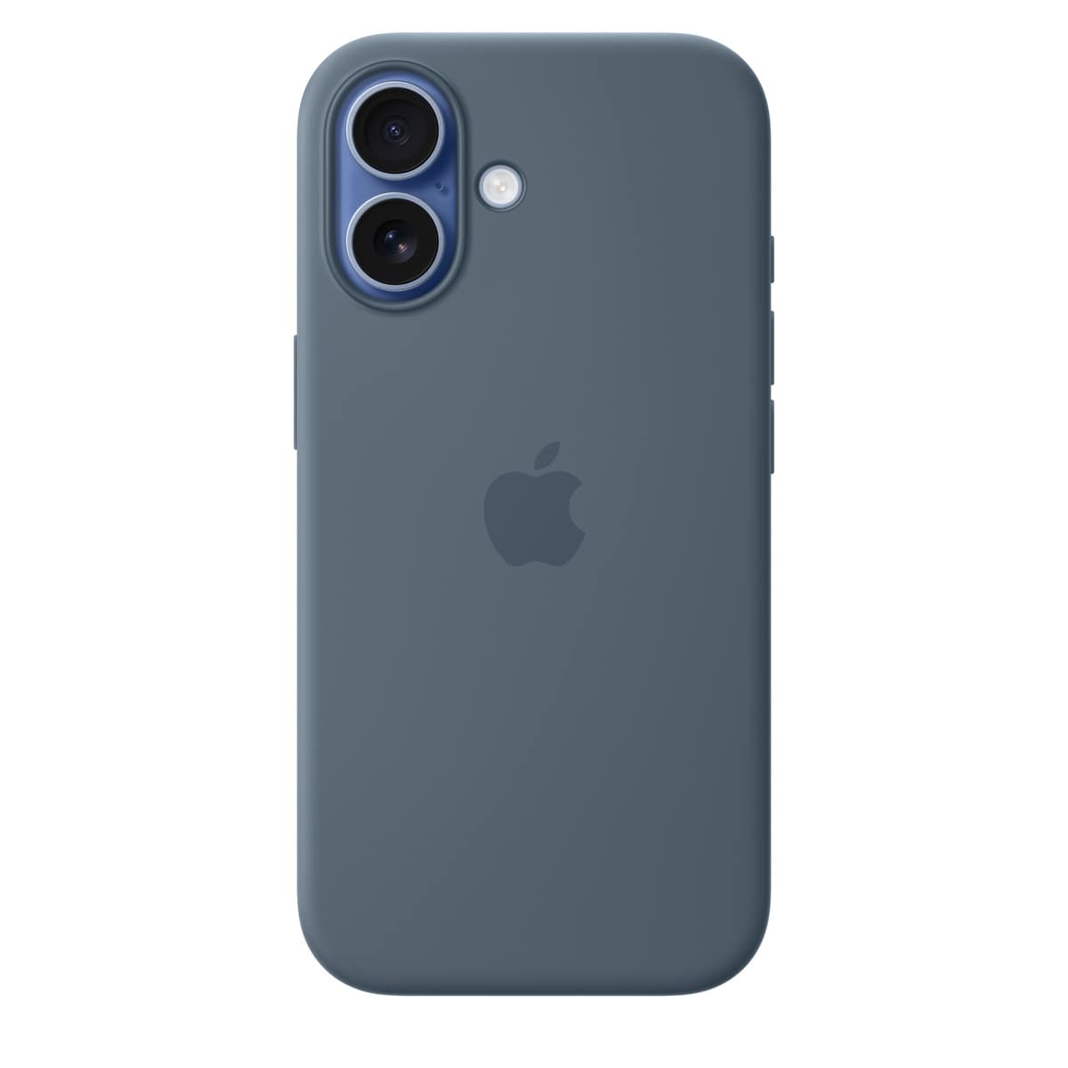 APPLE - COQUE DE PROTECTION POUR TÉLÉPHONE PORTABLE - COMPATIBILITÉ AVEC MAGSAFE - SILICONE - BLEU ANCRE - POUR IPHONE 17