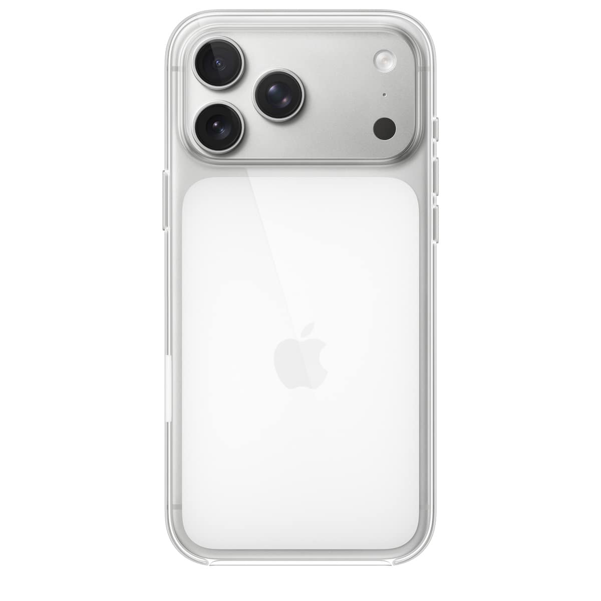APPLE - COQUE DE PROTECTION POUR TÉLÉPHONE PORTABLE - COMPATIBILITÉ AVEC MAGSAFE - POLYCARBONATE - CLAIR - POUR IPHONE 17 PRO MAX