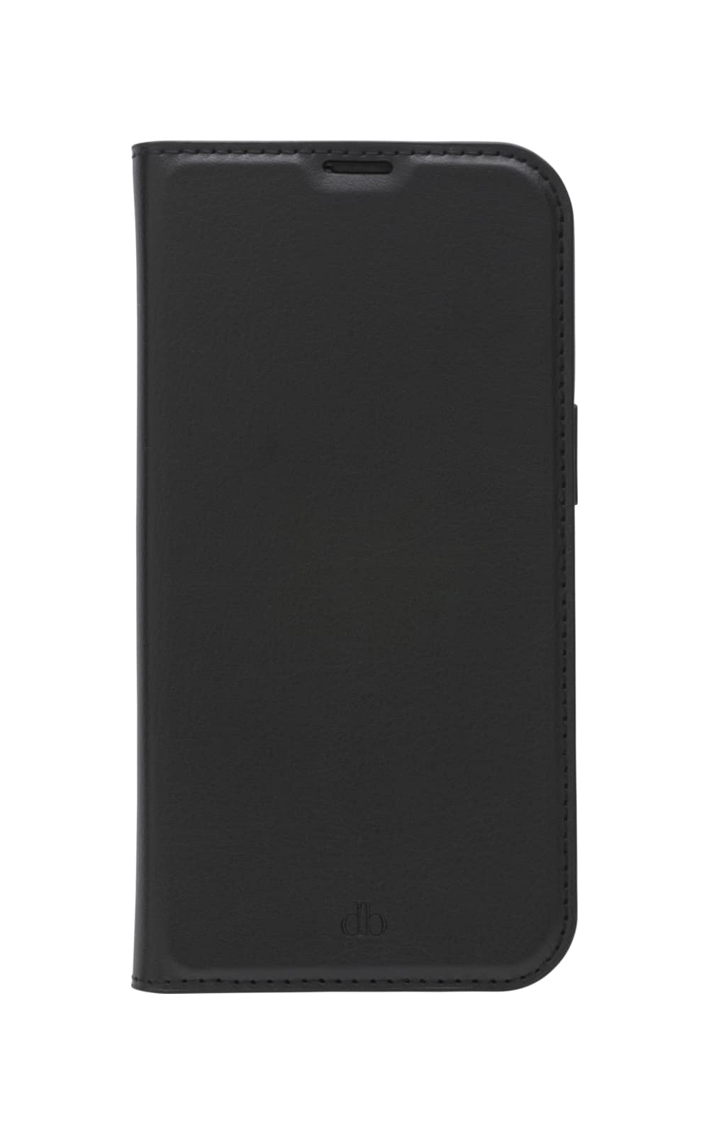 DBRAMANTE1928 BERGEN - ÉTUI À RABAT POUR TÉLÉPHONE PORTABLE - CUIR VEGAN - NOIR - POUR APPLE IPHONE 6, 6S, 7, 8, SE (2E GÉNÉRATION)