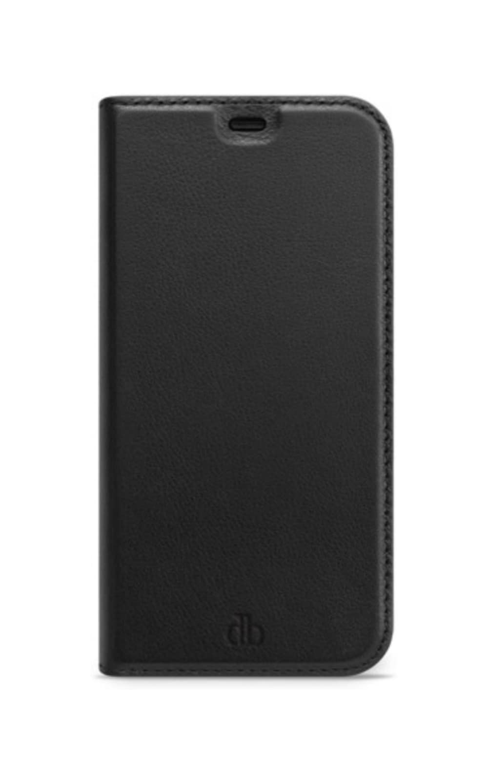 DBRAMANTE1928 - ÉTUI À RABAT POUR TÉLÉPHONE PORTABLE - CUIR VEGAN - NOIR - POUR SAMSUNG GALAXY A52S 5G