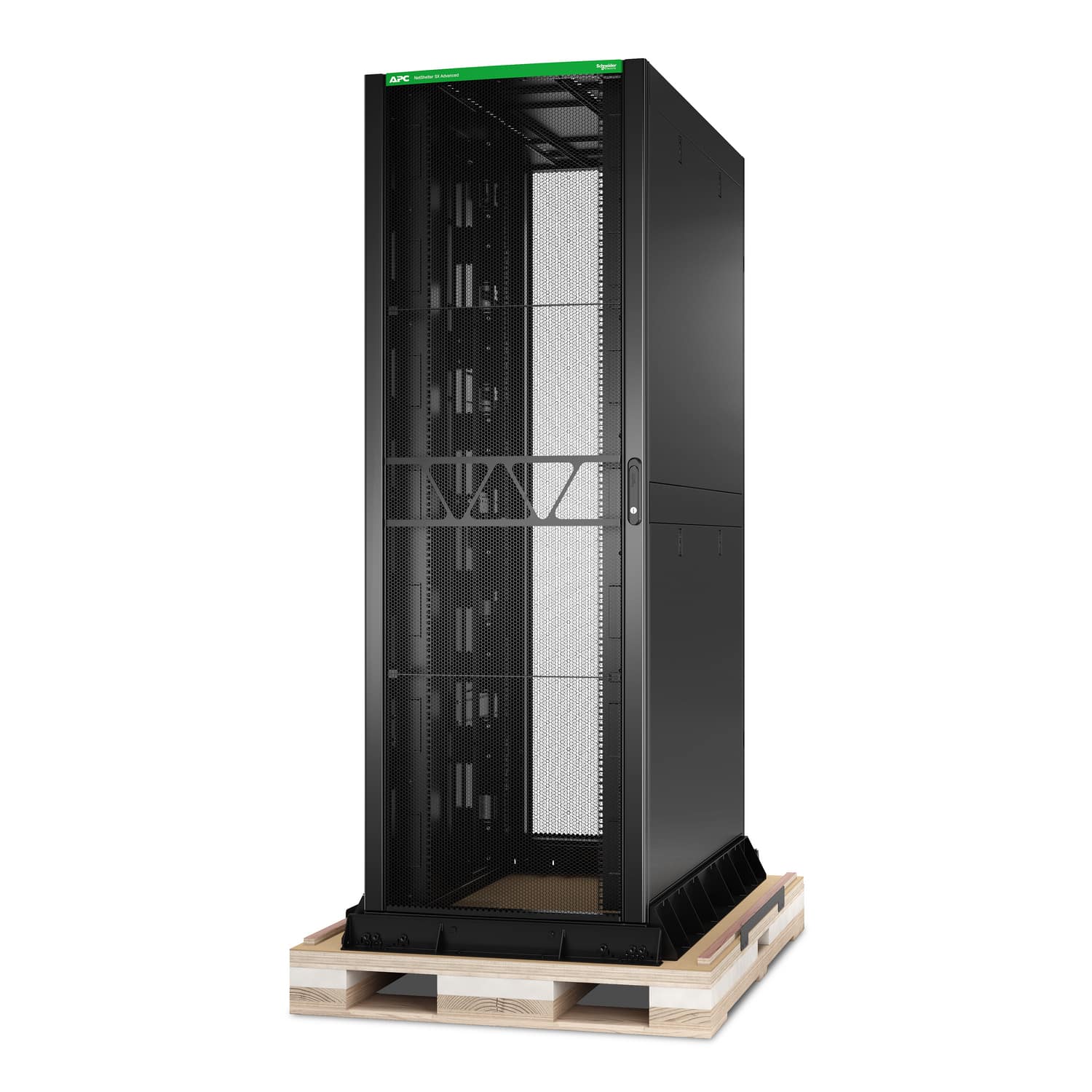 APC NETSHELTER SX ADVANCED - RACK ARMOIRE - SUR LE SOL - NOIR - 48U - 19" - CONFORMITÉ TAA