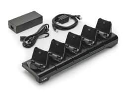 5 SLOT PRINT CRADLE PSU+UK CORD ZQ300