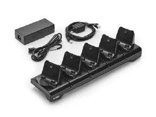 5 SLOT PRINT CRADLE PSU-EU CORD ZQ300