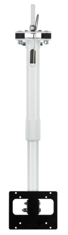 BRACKET TELESCOPING ADJUSTABLE 18-32IN CEILING MOUNT VESA WHITE