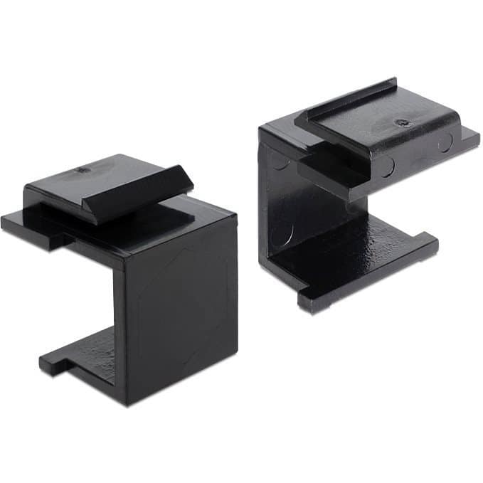 4 BOUCHONS NOIR POUR EMPLACEMENT KEYSTONE