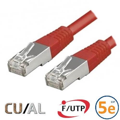 CORDON RJ45 CAT 5E F/UTP CLASSIC 0.3M ROUGE