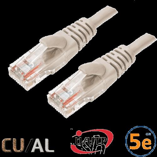 CORDON RJ45 CAT 5E U/UTP CLASSIC 15M BEIGE