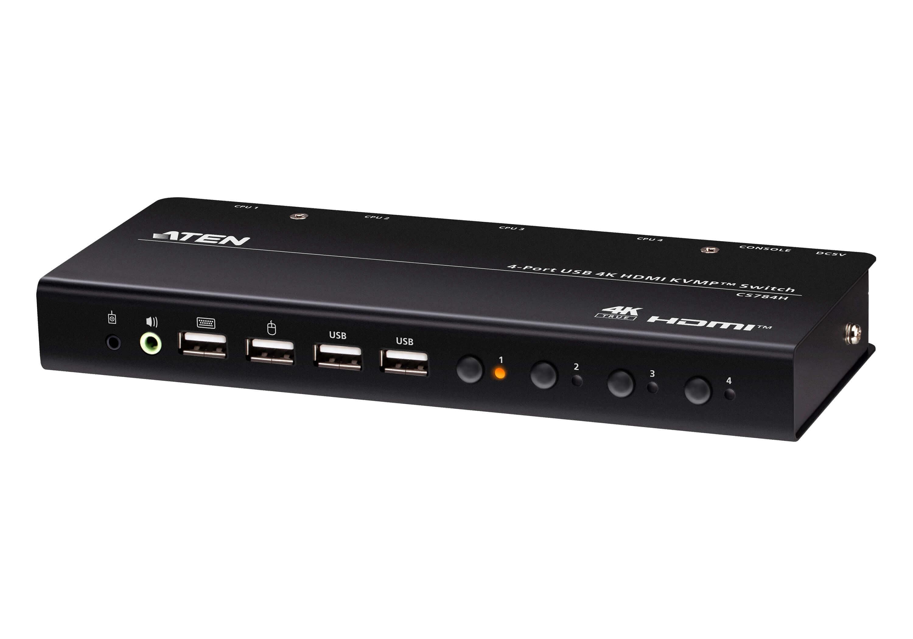 KVM 4-PORT HDMI / USB