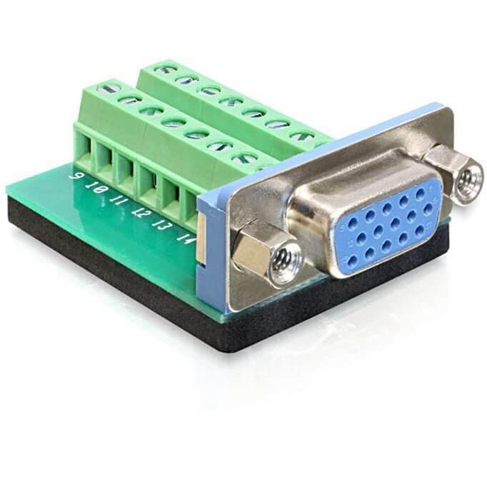 CONVERTISSEUR DB154HD VGA VERS BORNIER