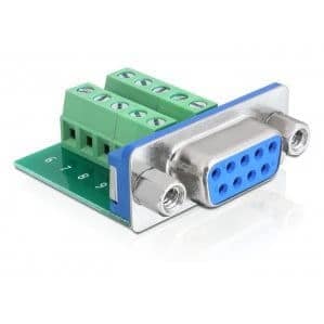 ADAPTATEUR DB9 F > TERMINAL BLOCK
