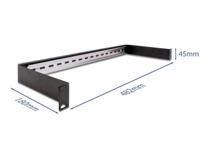KIT RAIL DIN POUR BAIE 19" HAUTEUR 1U