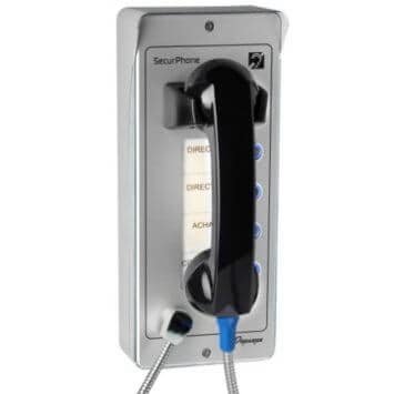 SÉCUREPHONE URGENCE 4 BOUTONS ALU