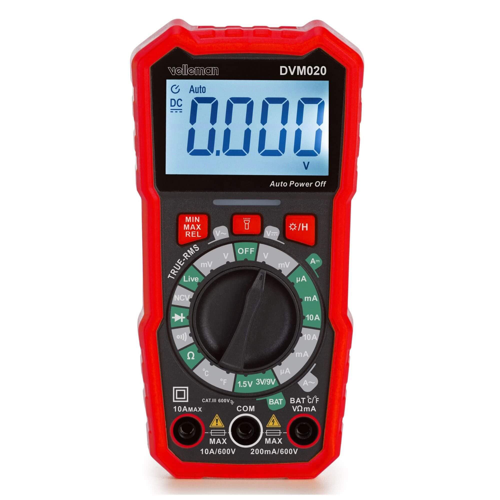 MULTIMÈTRE NUMÉRIQUE JUSQU'À 600V