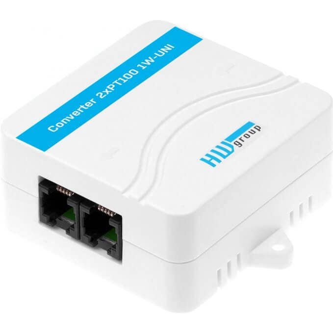 CONVERTISSEUR POUR CONNECTER 2X PT100 > 1WIRE RJ11
