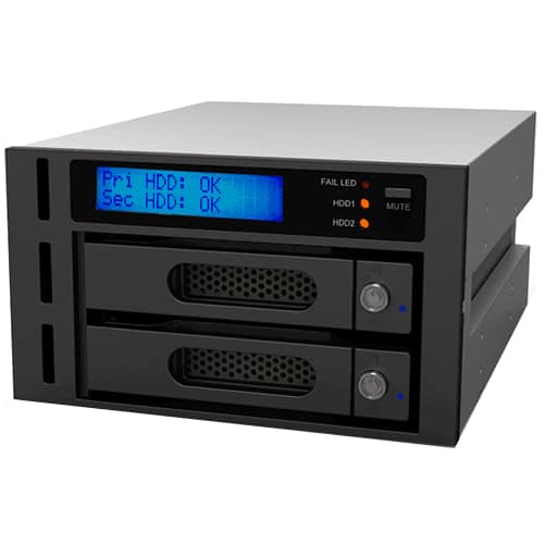 SOLUTION RAID SATA 2 HDD 3"1/2 IR2622-2S-S2 NOIR