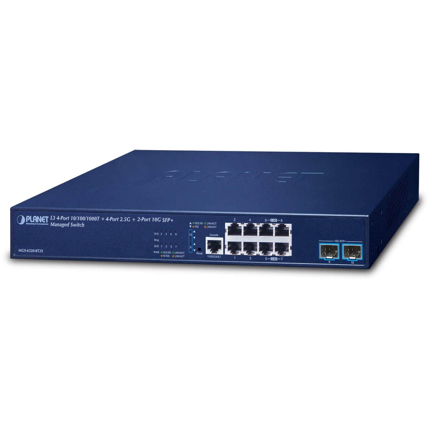 SWITCH L3 4 PORTS GIGA + 4 PORTS 2,5GIGA + 2 SFP+