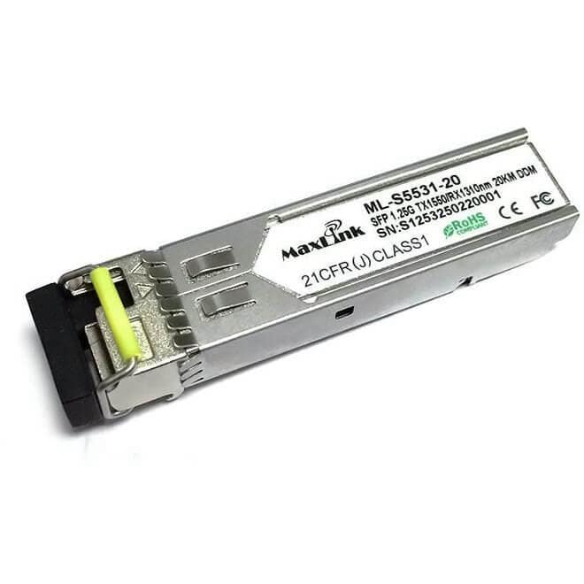 MOD. SFP 1,25G SM WDM 1550/1310NM 20KM 1LC CISCO