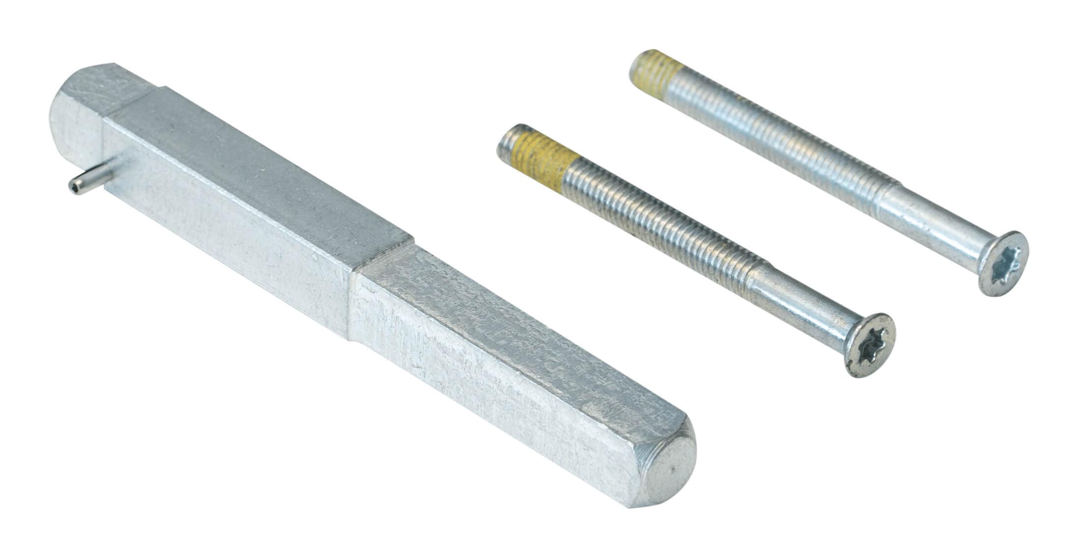 FORTIS HANDLE AXE AVEC JEU DE VIS, 9MM, 66 74MM