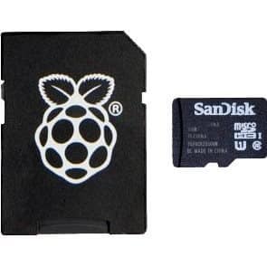 CARTE MICRO SD NOOBS OFFICIELLE - 64GB