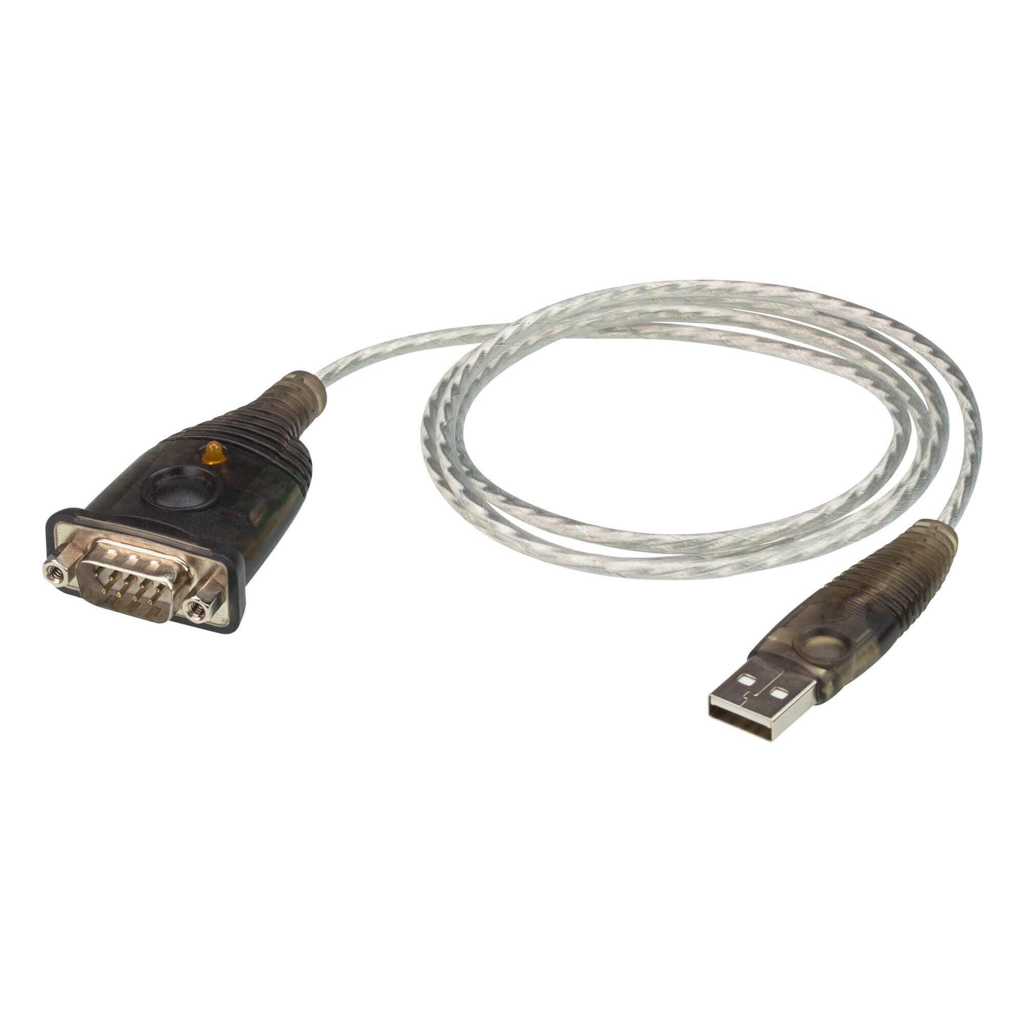 CÂBLE ADAPTATEUR USB VERS SÉRIE RS232A DB9 MÂLE
