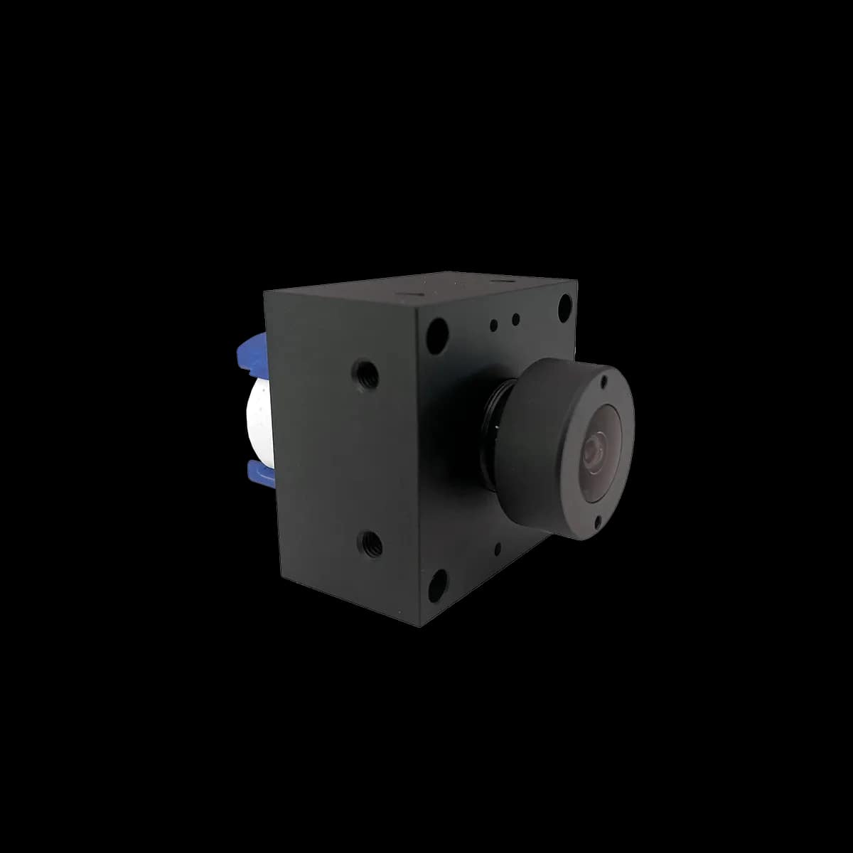 MOBOTIX ONE S1 DUAL BLOCKFLEXMOUNT WITH PREMIUM NORMAL LENS AND IR CUT FILTER FOR DAY AND NIGHT USE, APERTURE: F/1.8, MAX. IMAGE ANGLE (HXV): 45¡ X 25¡, MAX. RESOLUTION: 4K UHD (3840X2160), BLACK ALUMINUM HOUSING